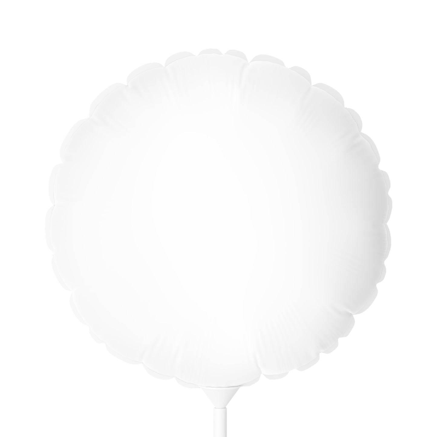 11" Round Balloon with Cute Penguin UFO Design — Colorful Party Decoration