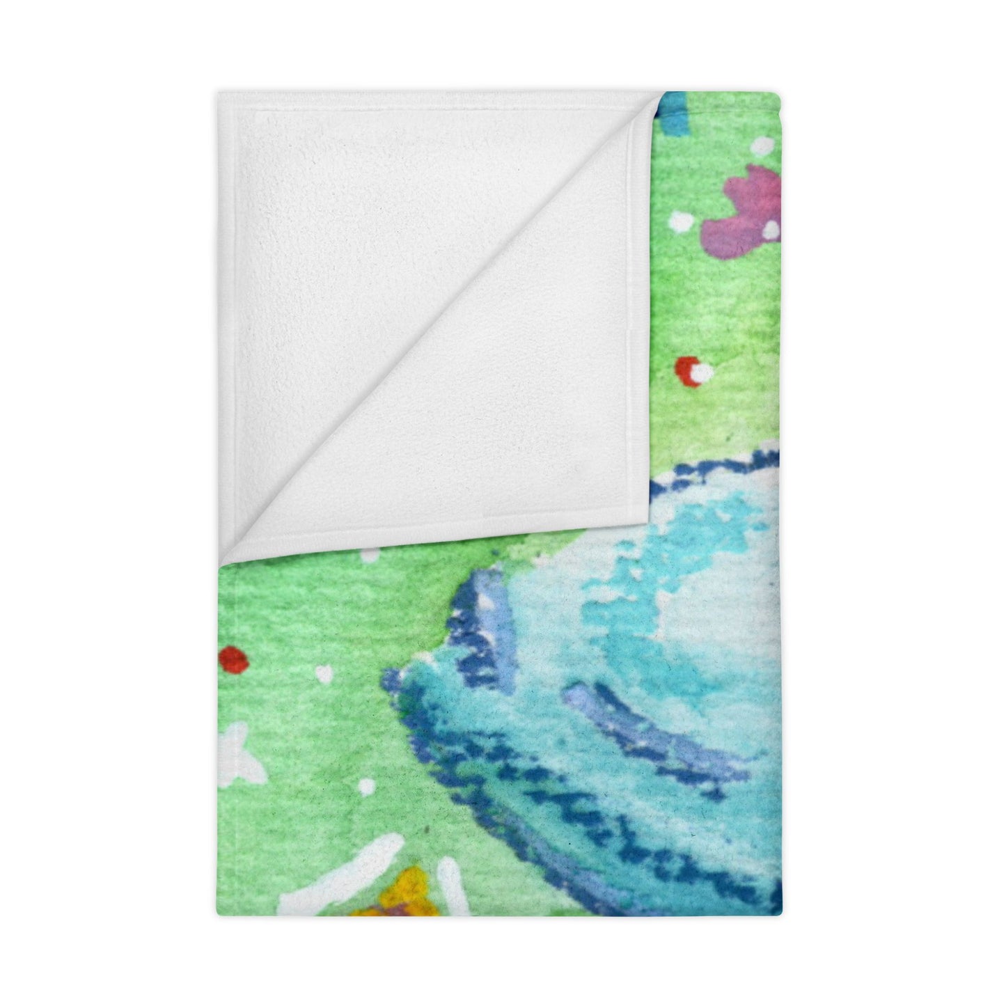 Toddler Blanket — Colorful Silly Goose Space Ship Baby Blanket