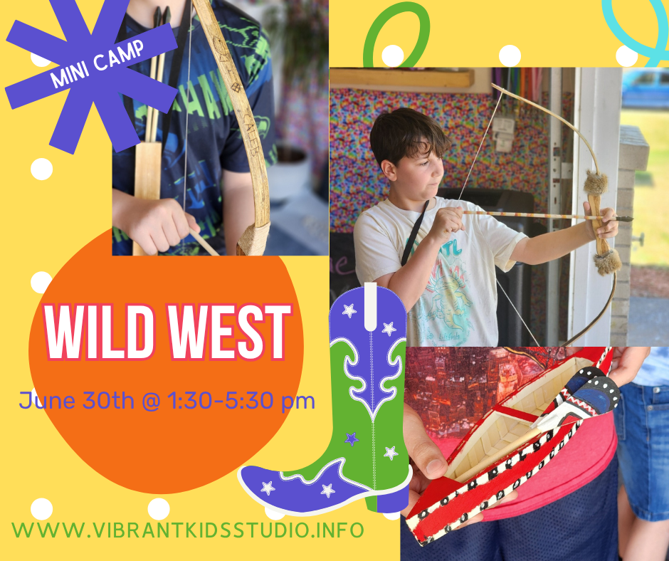 Wild West Bow & Arrow Plus more! June 30th