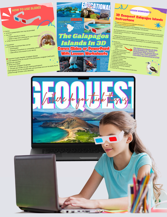 Galápagos Islands Geography Lesson 3D Tour