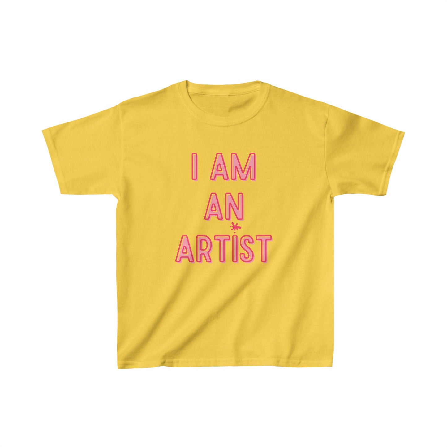 Kids I am An Artist Pink™ Tee