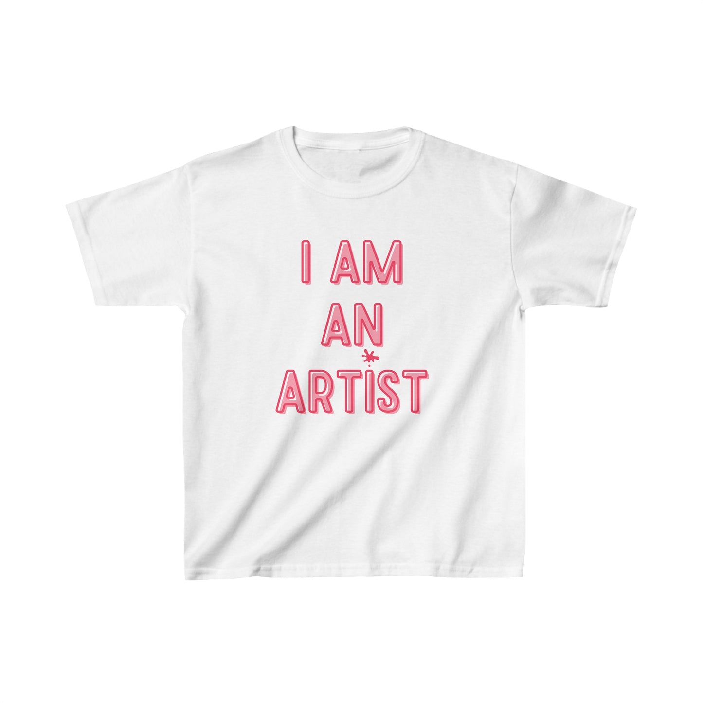 Kids I am An Artist Pink™ Tee
