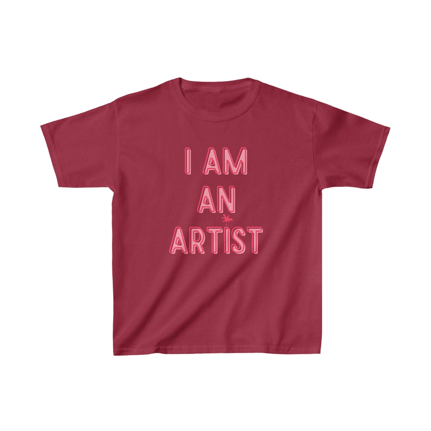 Kids I am An Artist Pink™ Tee