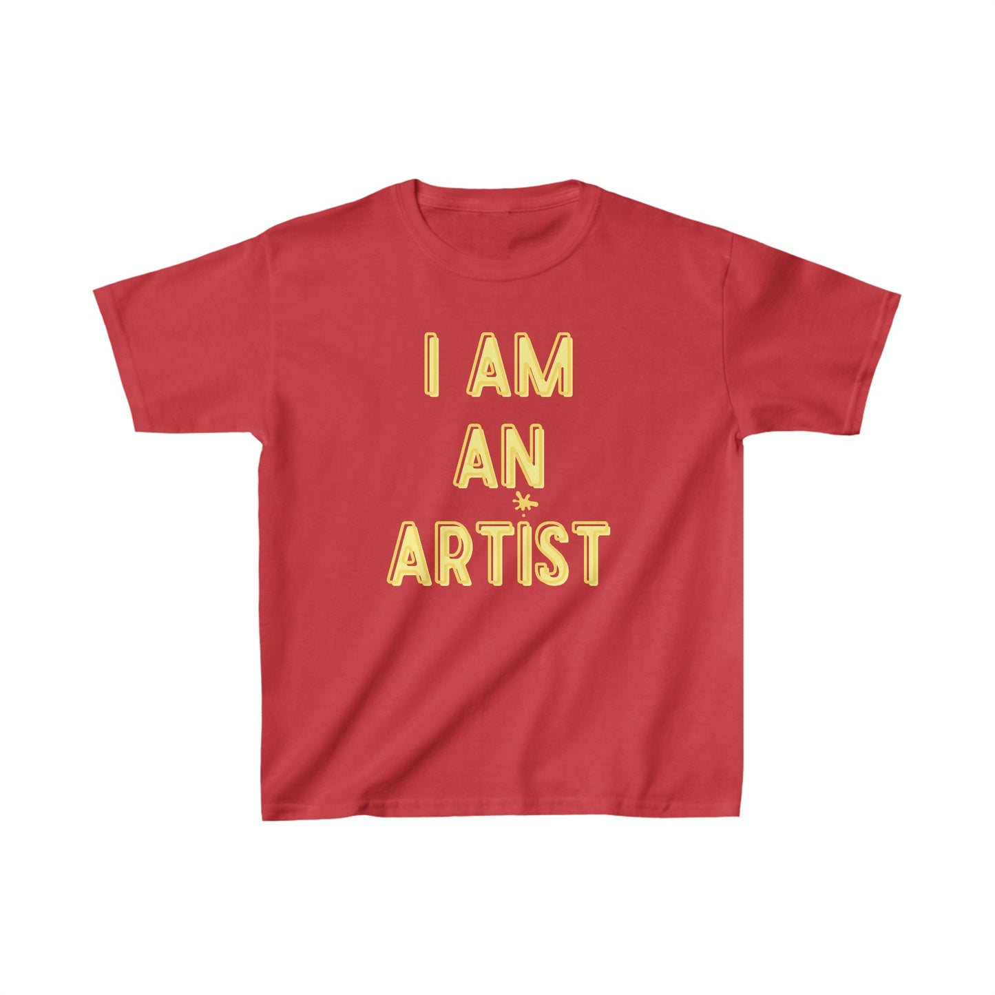 Kids I am An Artist Yellow ™ Tee