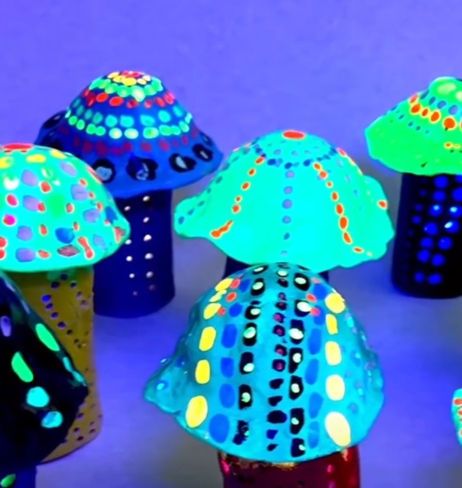 GLOW IN THE DARK ART - Kids Night Out!